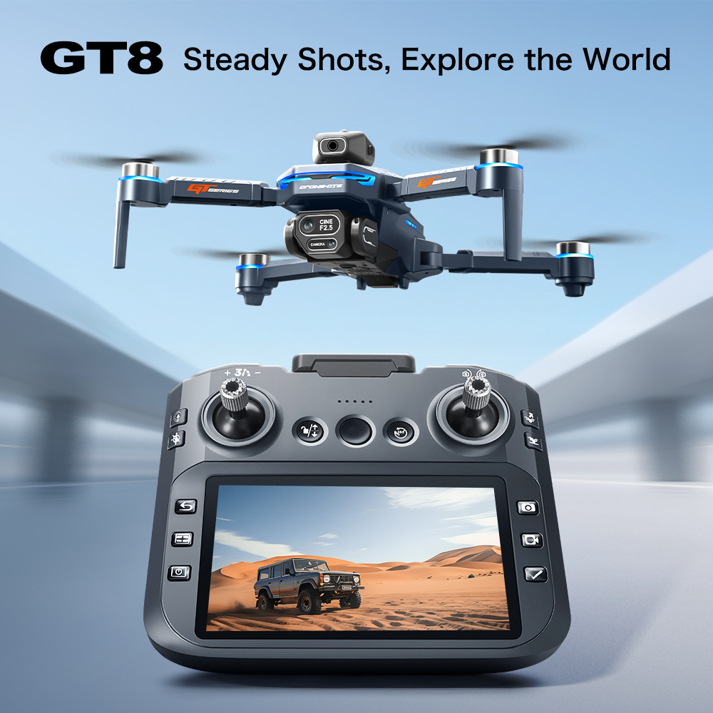 GT8 Max Foldable Drone 8K HD P - огляд і ціна Drone Camera Professional