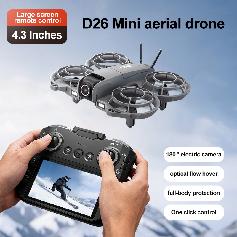 D26 Drone 4K Aerial HD 180° Ca - огляд і ціна Drone Camera With Gimbal