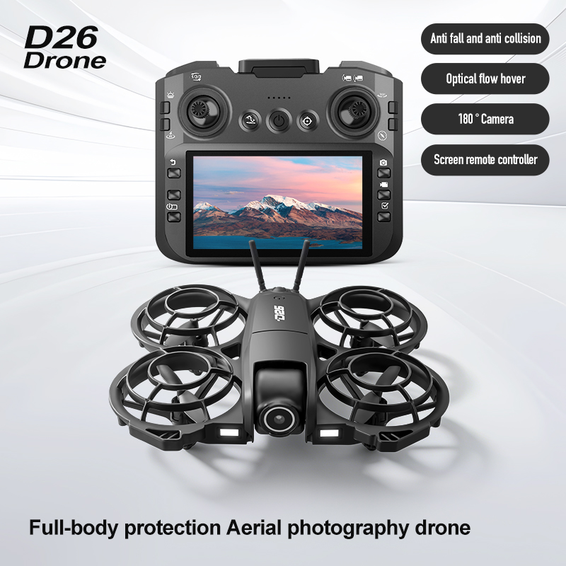 D26 Drone 4K Aerial HD 180° Ca - огляд і ціна Drone Camera With Gimbal
