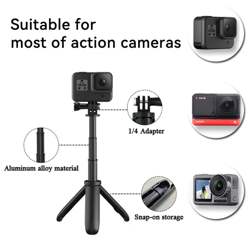 Mini Extendable Tripod Foldabl - огляд і ціна Drone Camera Action