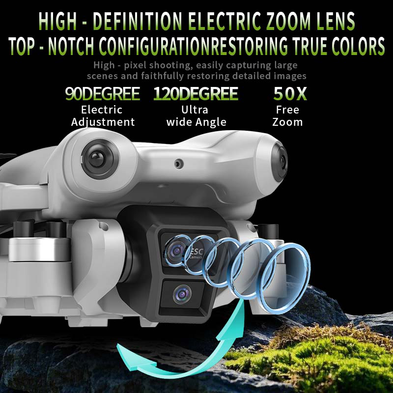 S101 Drone 8K HD Professinal D - огляд і ціна Drone Camera Wide Angle