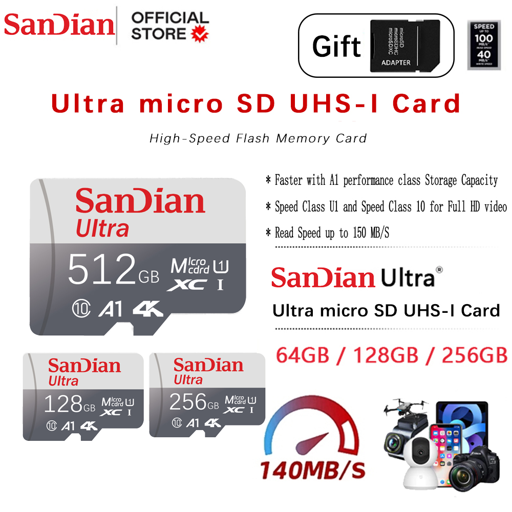 128GB Micro TF SD Card High Sp - огляд і ціна Drone Camera Waterproof