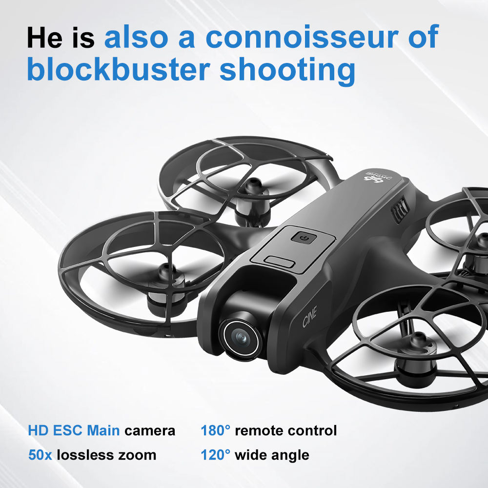 V666 Foldable Mini Drone 4K Du - огляд і ціна Drone Camera 4K