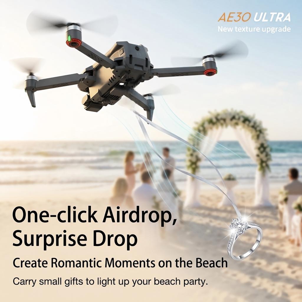 NEW AE30 Ultra GPS Drone 4K Pr - огляд і ціна Drone Camera With Gimbal